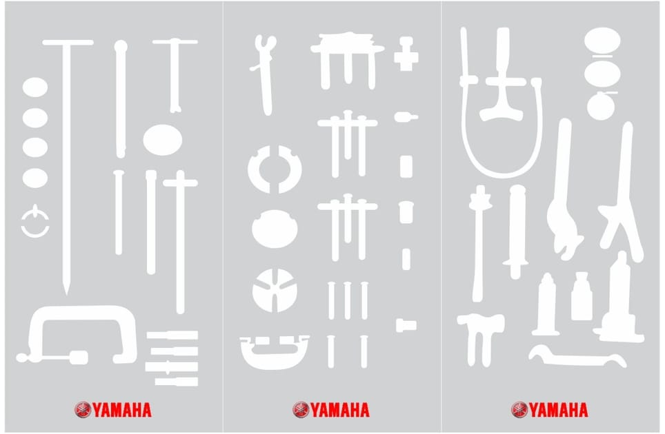 Tableros Especializada Yamaha - Calcas x3