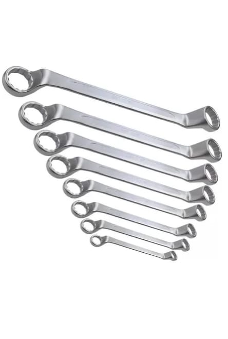 Juego de llaves mixtas acodadas Sata x 9 und