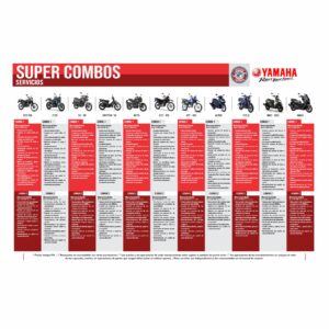 Aviso Súper Combos de Servicio - Yamaha